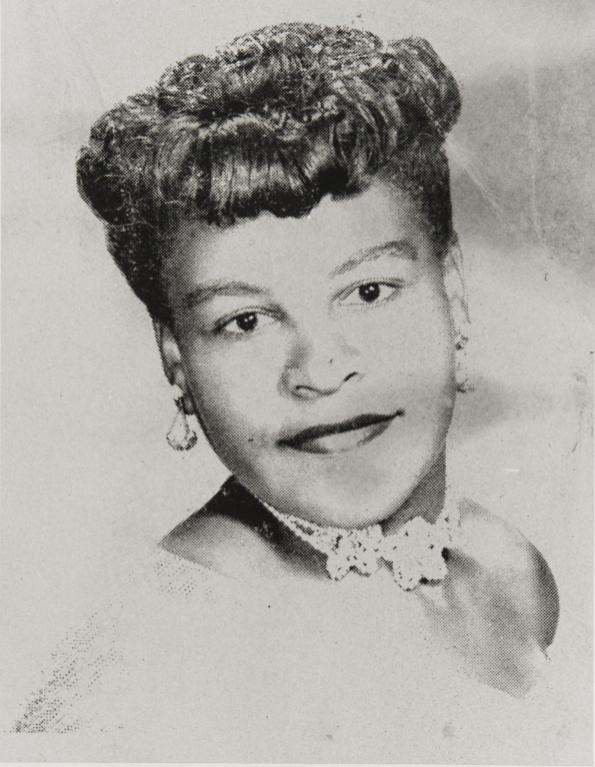 La Verne Pinkard, Queen Contestant, The Oxnard Community Fair : 1954 ; La Verne, the first African-American contestant and first runner-up, was sponsored by the Civic Progressive League.